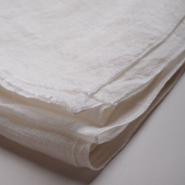 057-1 Foulard soie et lin 057 Foulard