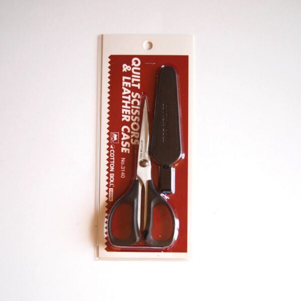 Ciseaux pour textile avec étuis en cuir Ciseaux pour textile avec étuis en cuir