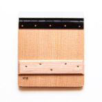 Spatule en bois avec caoutchouc 7 cm