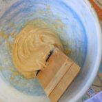 Spatule en bois avec caoutchouc 9 cm