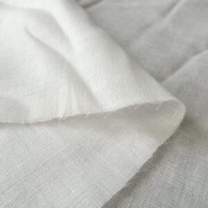 Tissu coton bio double gaze - Au mètre