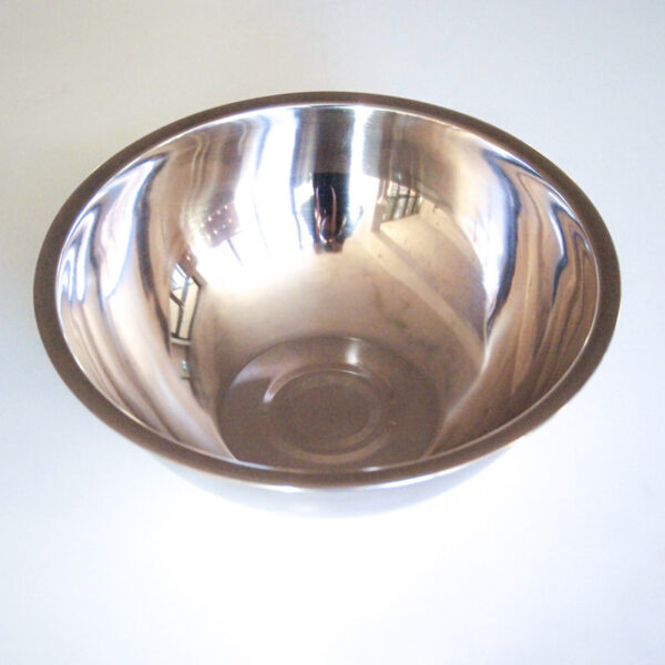 Bol en inox diamètre 20 cm
