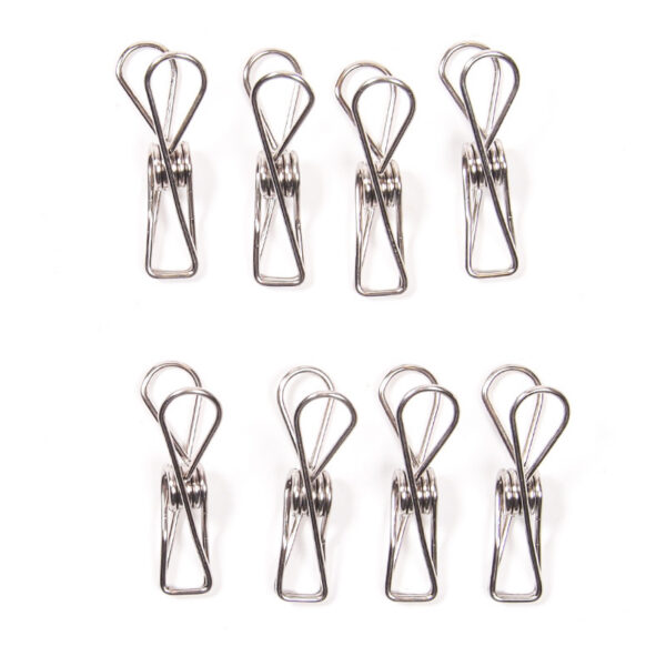 Pinces à linge en inox