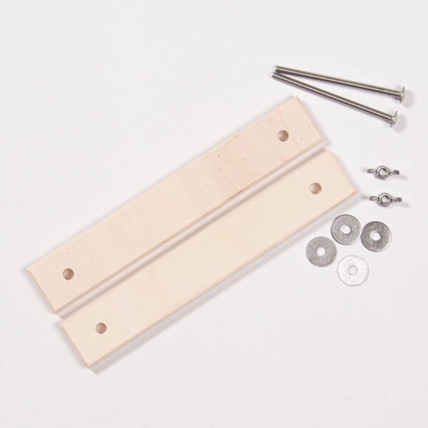 2 rectangles en bois pour Itajime Shibori 2 rectangles en bois pour Itajime Shibori