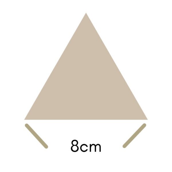 2 triangles en bois pour Itajime Shibori 2 triangles en bois pour Itajime Shibori