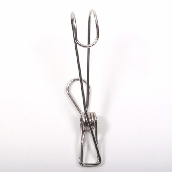 Pince à linge et crochet en inox 4PCS Pince à linge & crochet en inox 5PCS