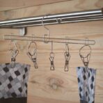 Pince à linge & cintre en inox