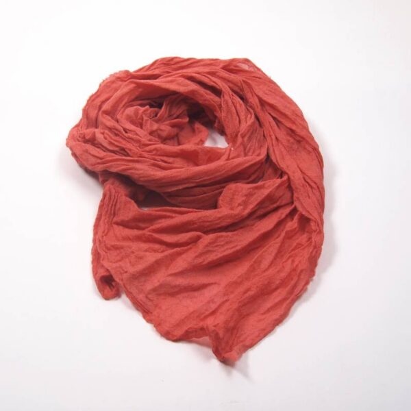 Foulard laine en teinture naturelle Foulard laine en teinture naturelle