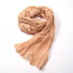 Foulard laine en teinture naturelle