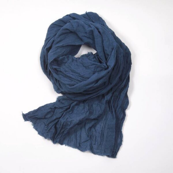 Foulard laine en teinture naturelle Foulard laine en teinture naturelle