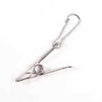 Pince à linge avec clip en inox ４pcs
