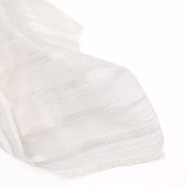 Foulard en soie à rayures 200 Foulard en soie à rayures