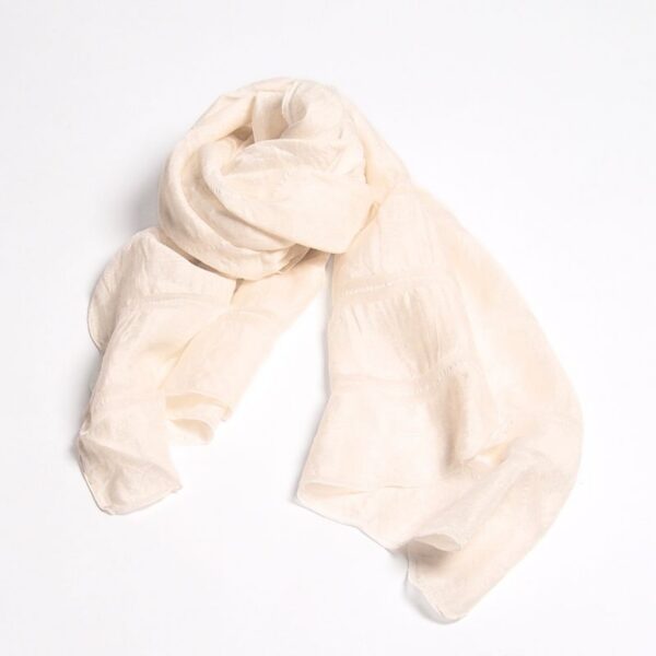 202 Foulard soie et cachemire