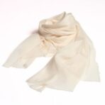 227 Foulard en soie et coton grande taille