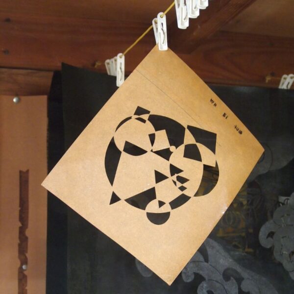 Katagami (Feuille) katagami feuille