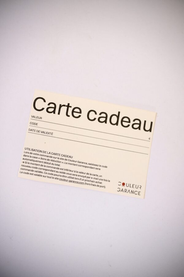 Carte cadeau