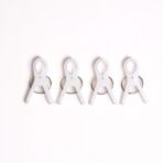 Grosse pince en plastique en lot de 4 pcs