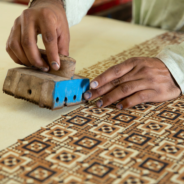 Workshop exceptionnel bientôt à Couleur Garance : l’impression textile Ajrakh