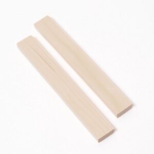 2 rectangles en bois pour Itajime Shibori